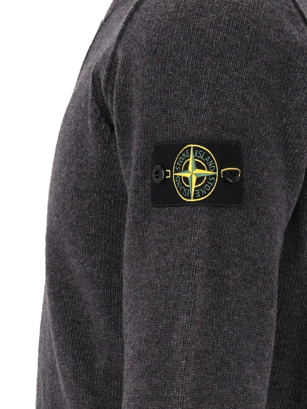 Stone Island Men Short Zip Sweater STONE ISLAND