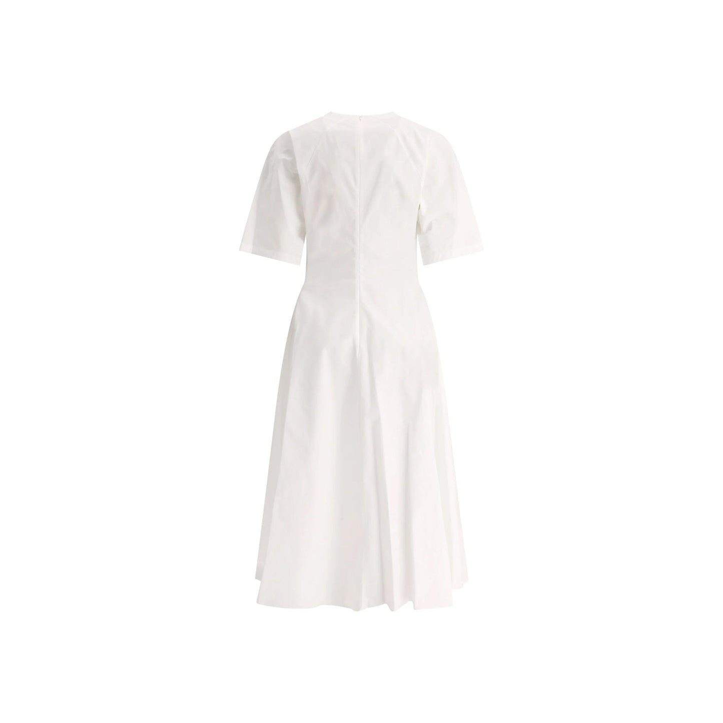 Alaia Cotton Midi Dress Women ALAIA