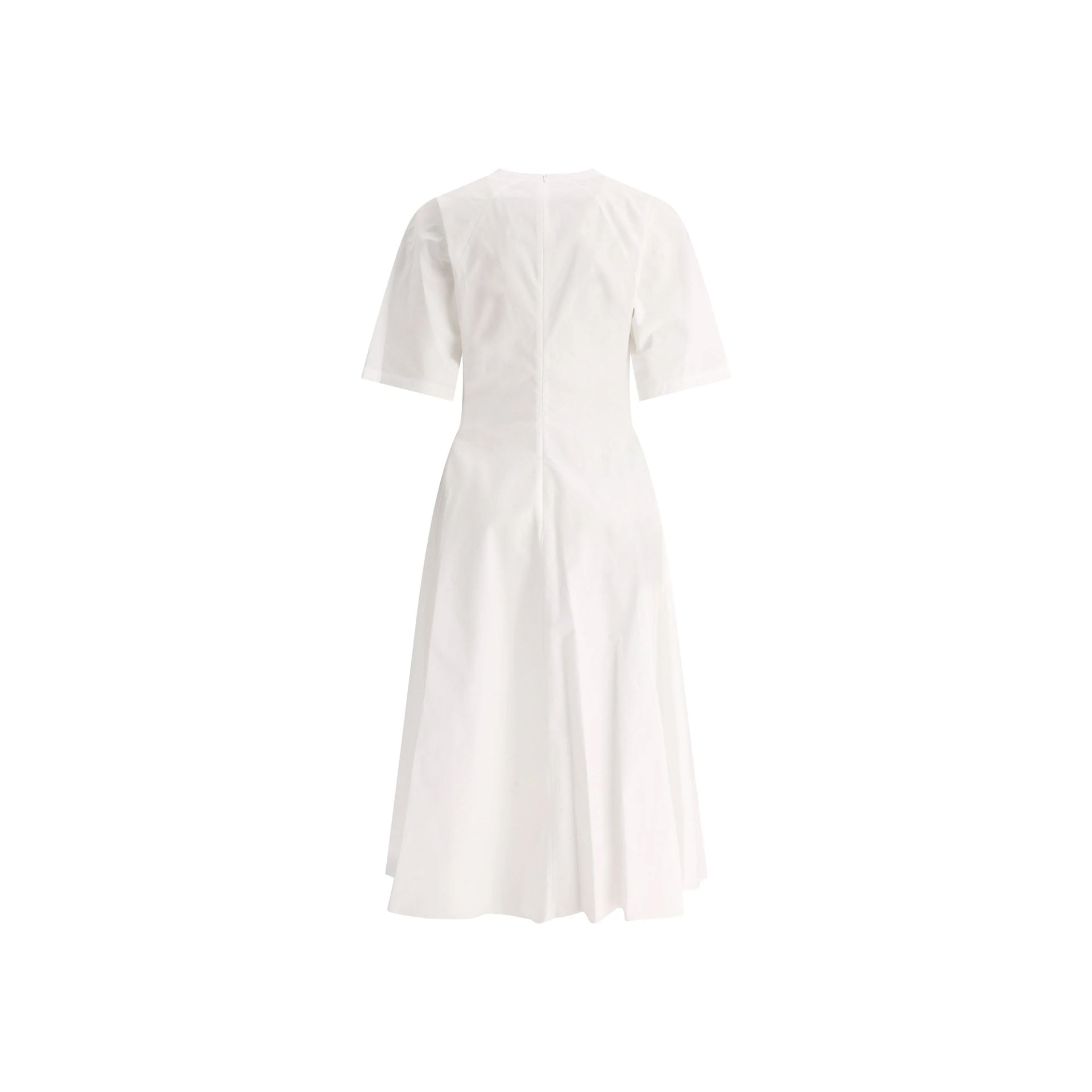 Alaia Cotton Midi Dress Women ALAIA