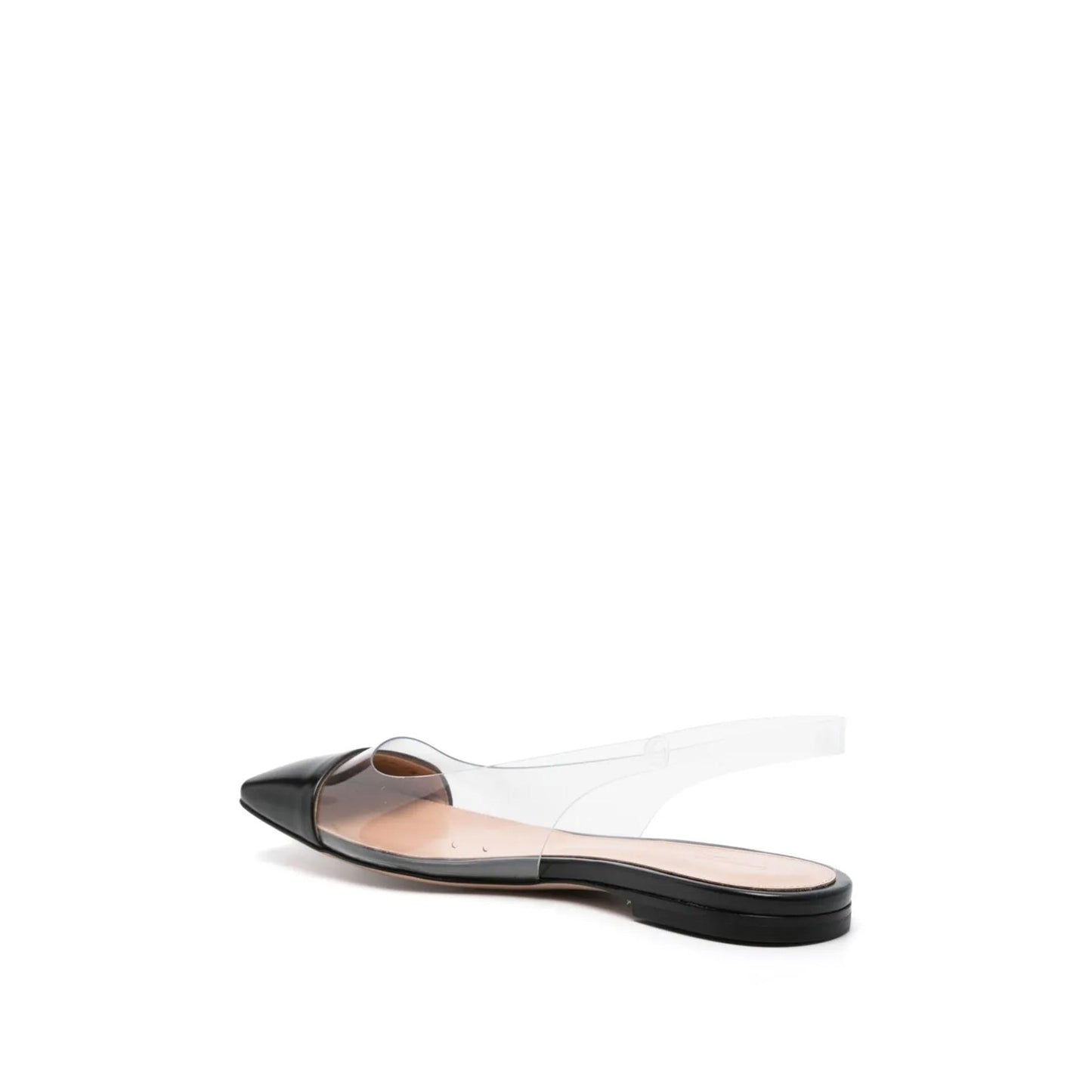 Gianvito Rossi Plexi Slingback Flats Women GIANVITO ROSSI