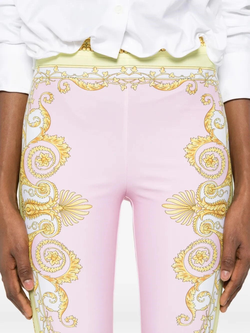 Versace Women Leggings `Spring Barocco` VERSACE