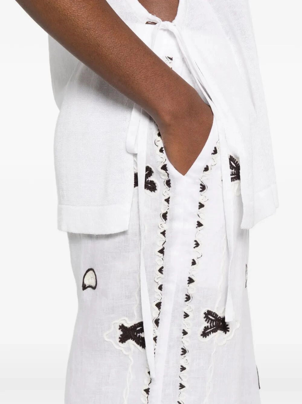 P.A.R.O.S.H. Women Pants With Embroidery P.a.r.o.s.h.