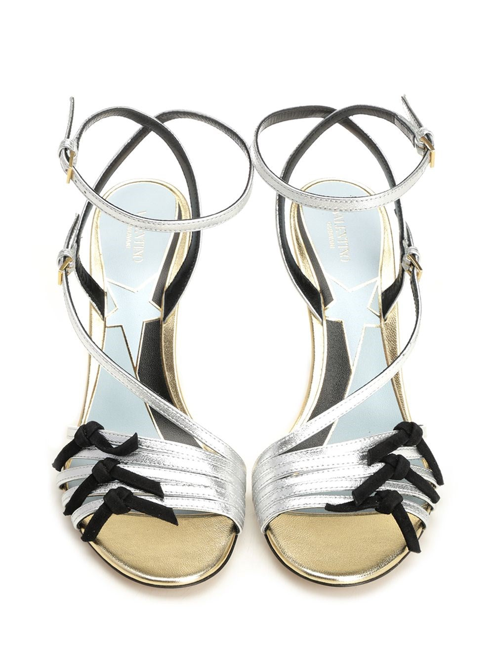 Valentino Garavani Women Nodine Sandal In Laminated Nappa VALENTINO GARAVANI