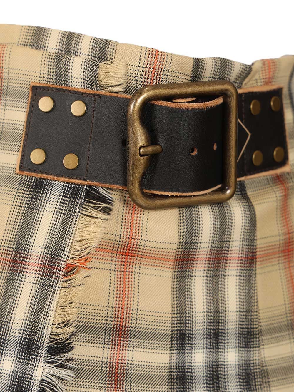 Burberry Women Mini Kilt In Check Wool BURBERRY