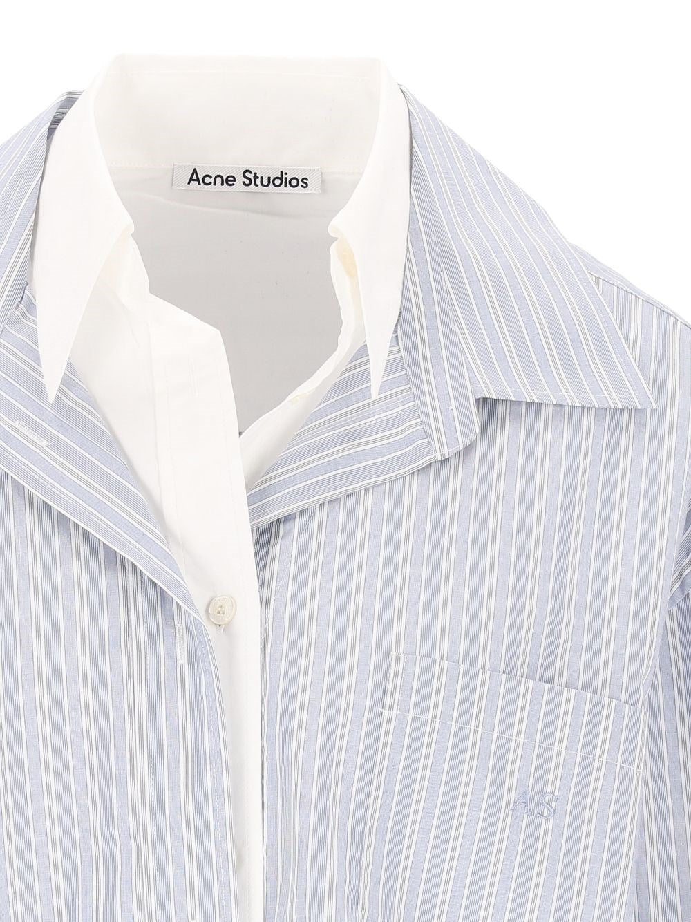 Acne Studios Women Layered Striped Shirt ACNE STUDIOS