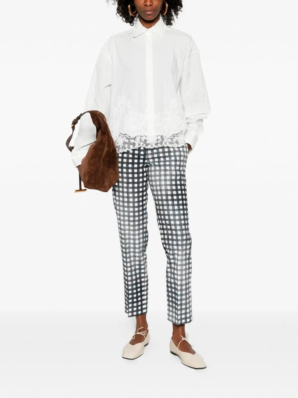 Ermanno Scervino Women Shirt With Embroidery ERMANO SCERVINO