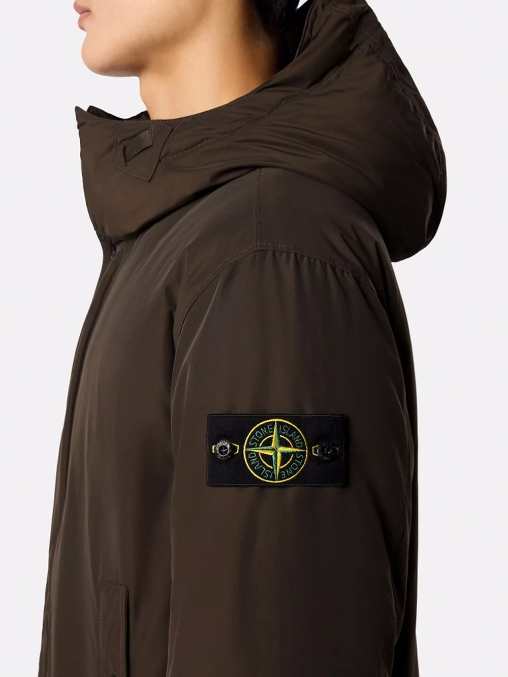 Stone Island Men Micro Twill Long Parka STONE ISLAND