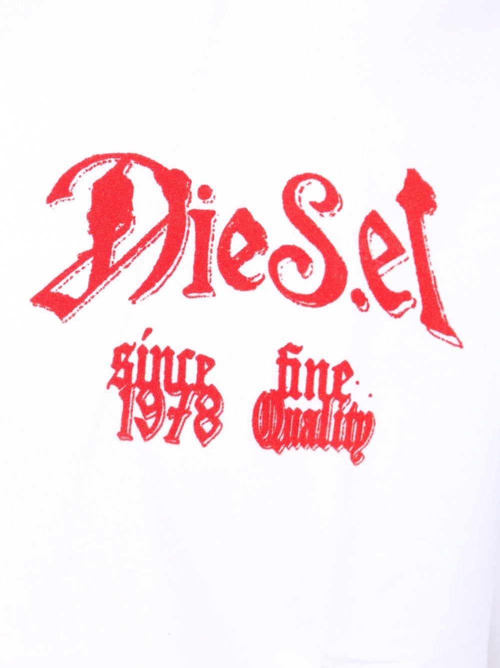 Diesel Men Cotton T-Shirt DIESEL