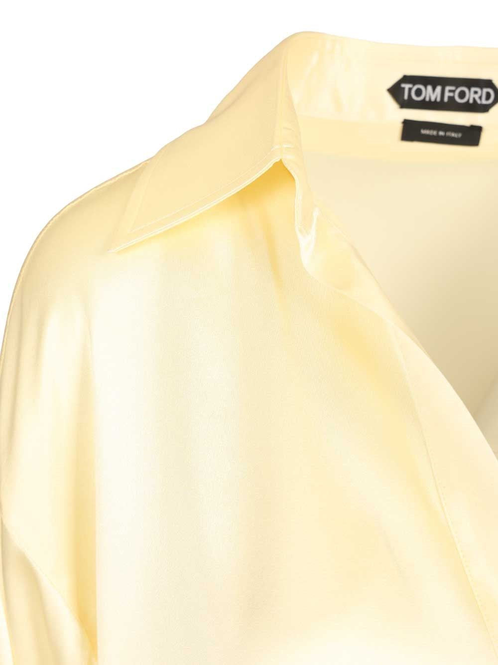 Tom Ford Women Silk Polo Shirt TOM FORD