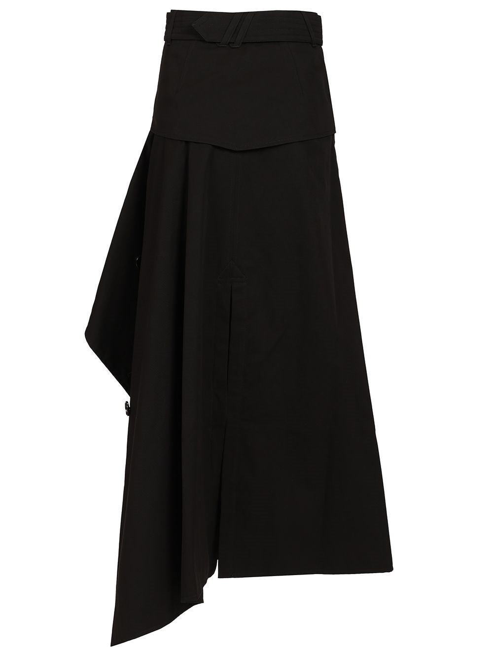 Burberry Women Asymmetrical Trench Skirt BURBERRY