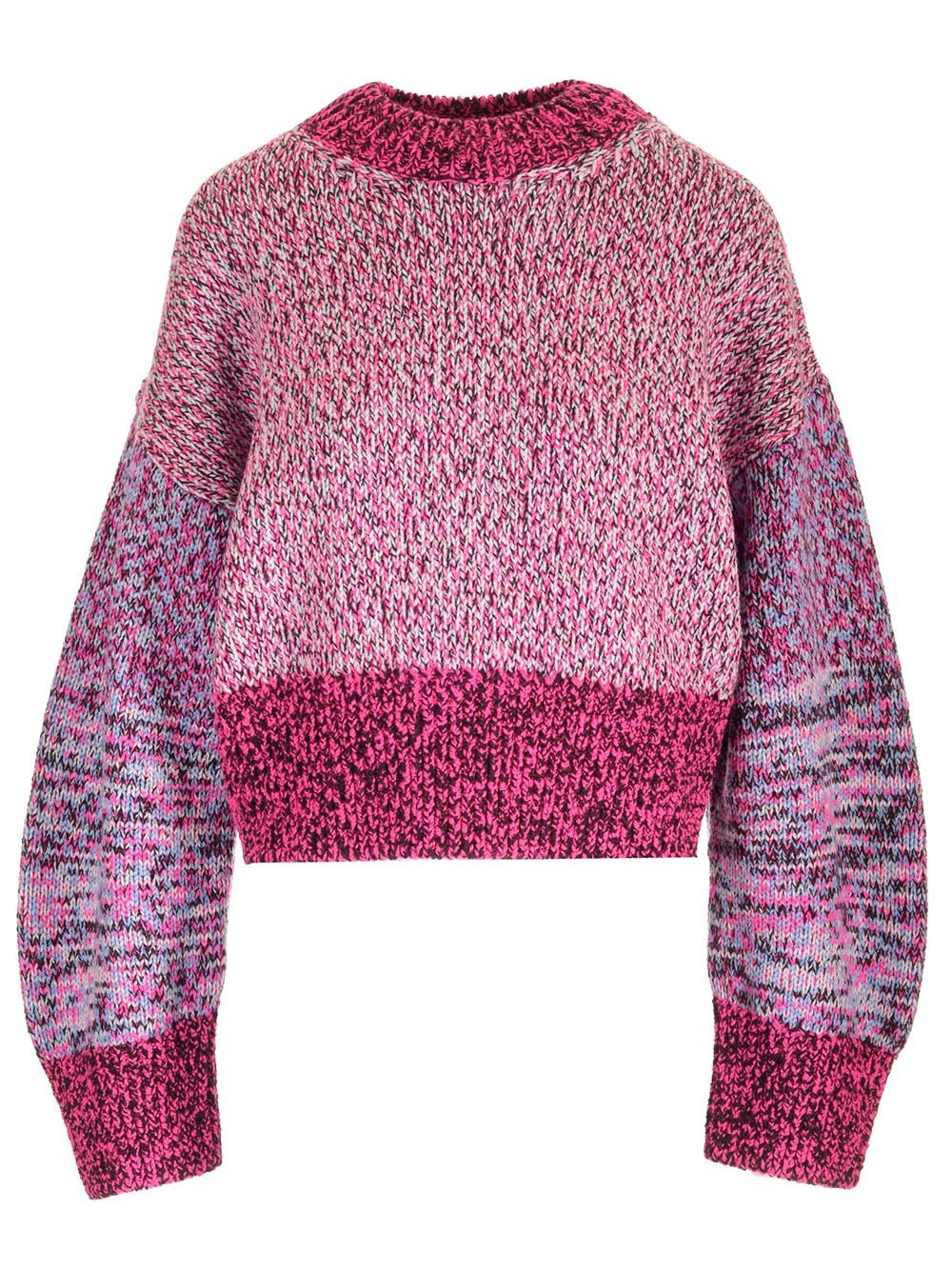 Loewe Women Multi-Thread Mouliné Wool Sweater LOEWE