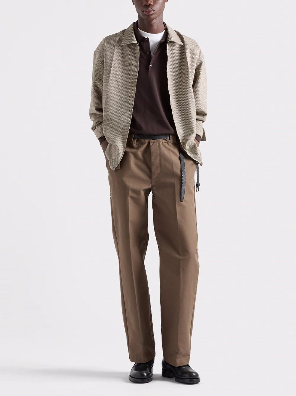 Prada Men Cord Wool Shirt PRADA