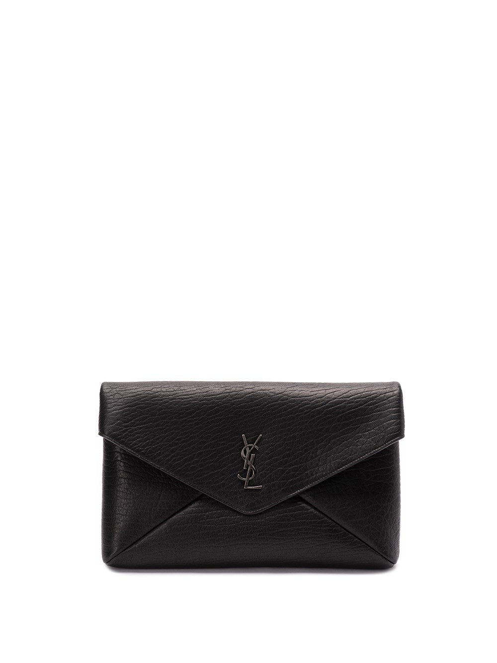 Saint Laurent Men Cassandre Large Envelope Pouch In Lambskin SAINT LAURENT