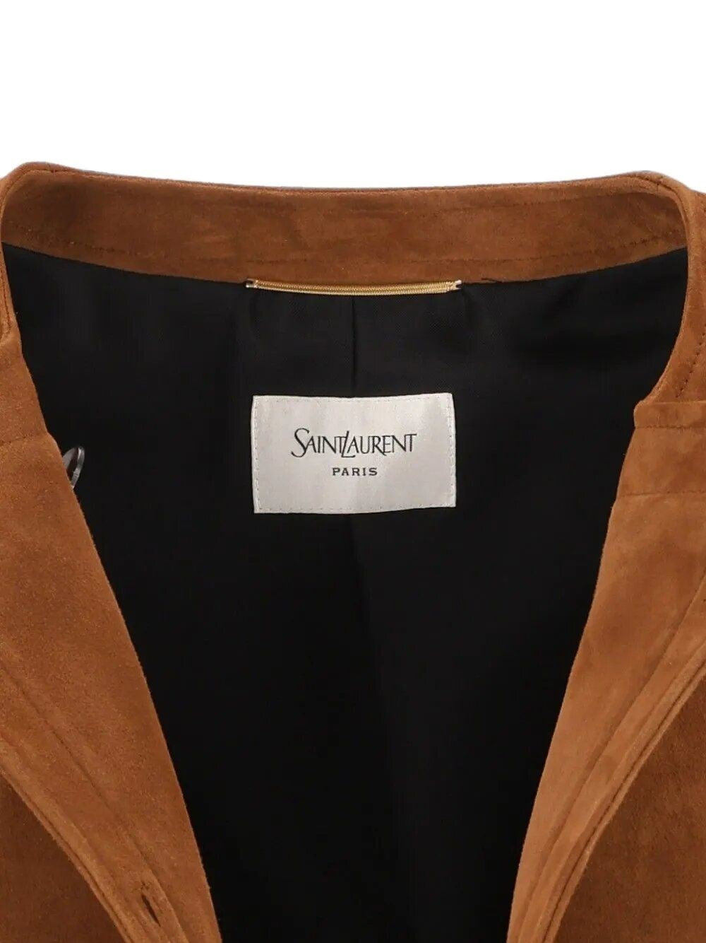 Saint Laurent Women Short Suede Jacket SAINT LAURENT