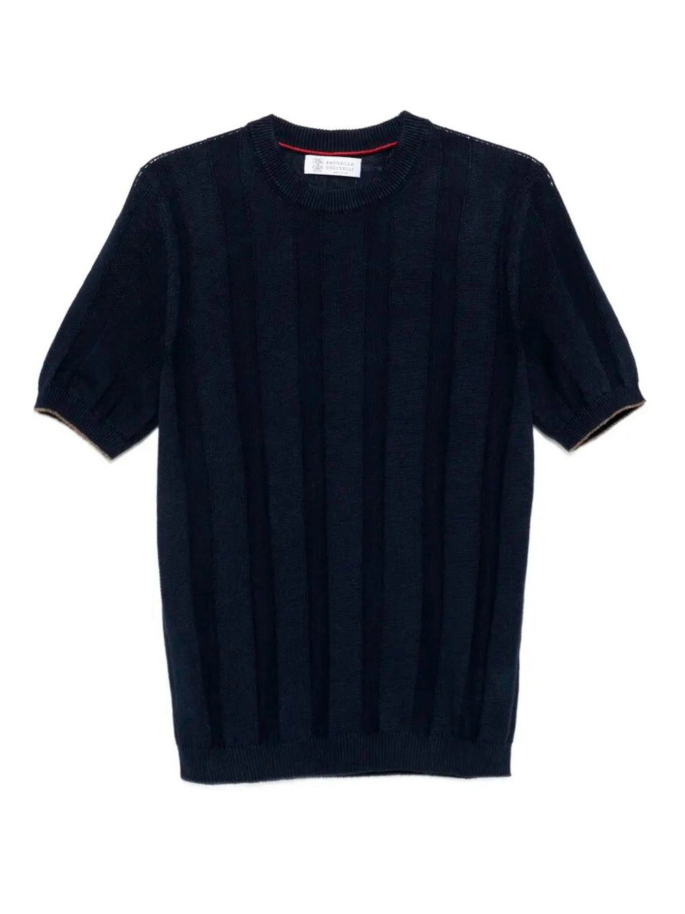 Brunello Cucinelli Men Short Sleeve Sweater BRUNELLO CUCINELLI