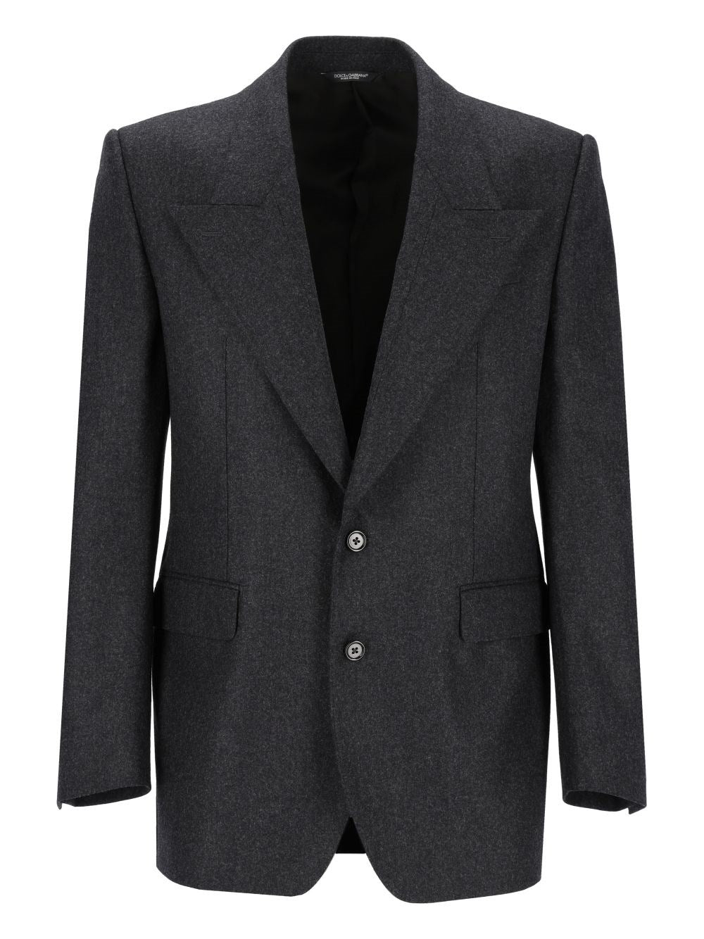 Dolce & Gabbana Men Sinatra Single-Breasted Wool Flannel Jacket DOLCE & GABBANA