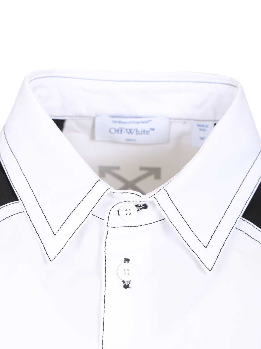 Off-White Men Race Logo Shirt OFF-WHITE