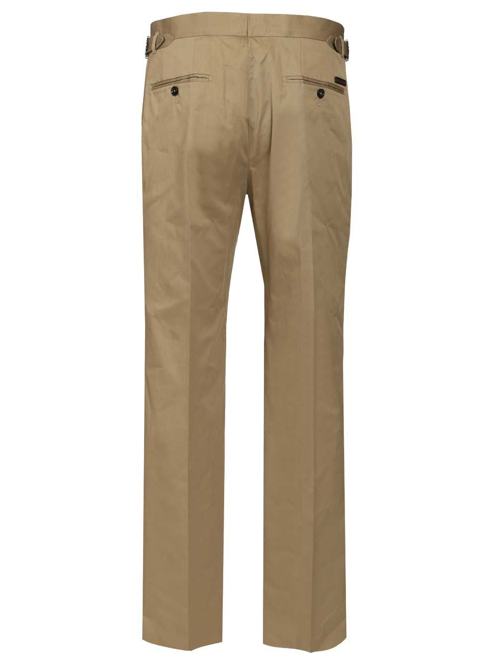 Dolce & Gabbana Men Stretch Gabardine Trousers DOLCE & GABBANA