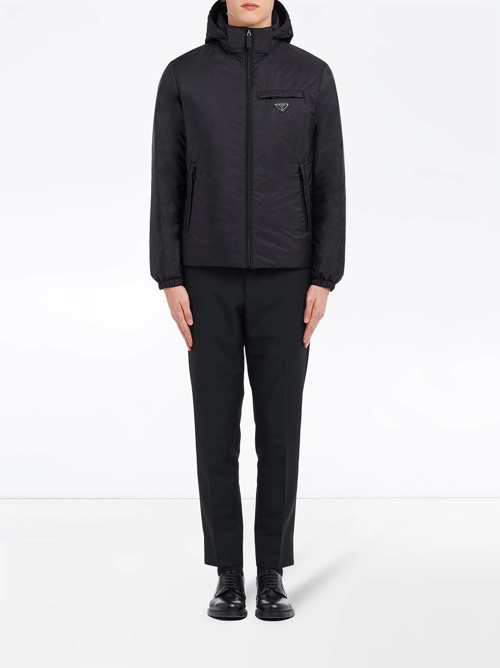 Prada Men Re-Nylon Puffer Jacket PRADA
