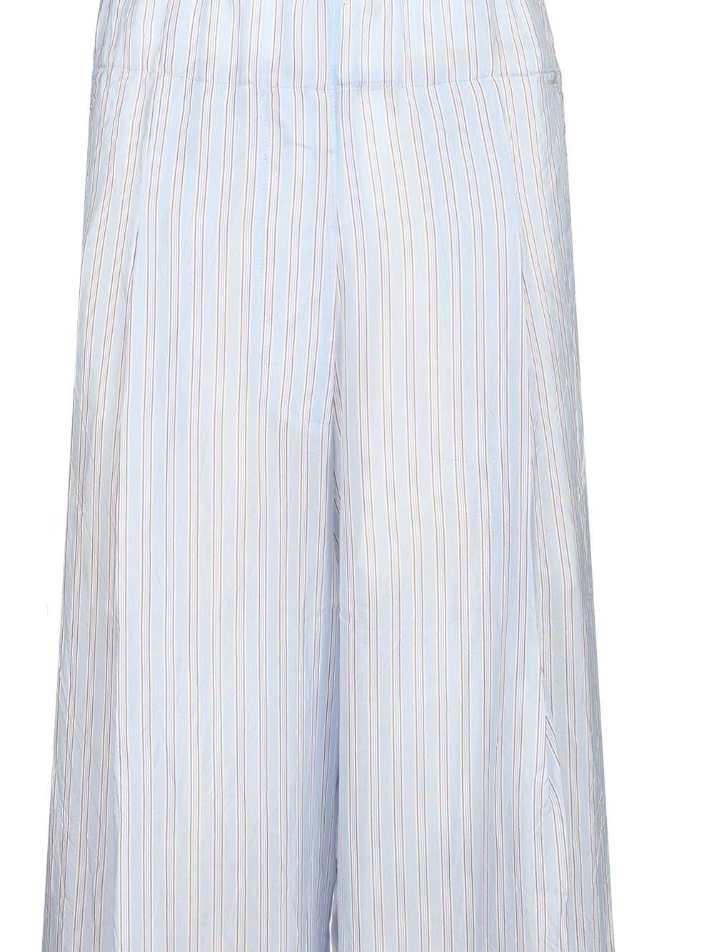 Dries Van Noten Women Striped Wide-Leg Trousers DRIES VAN NOTEN