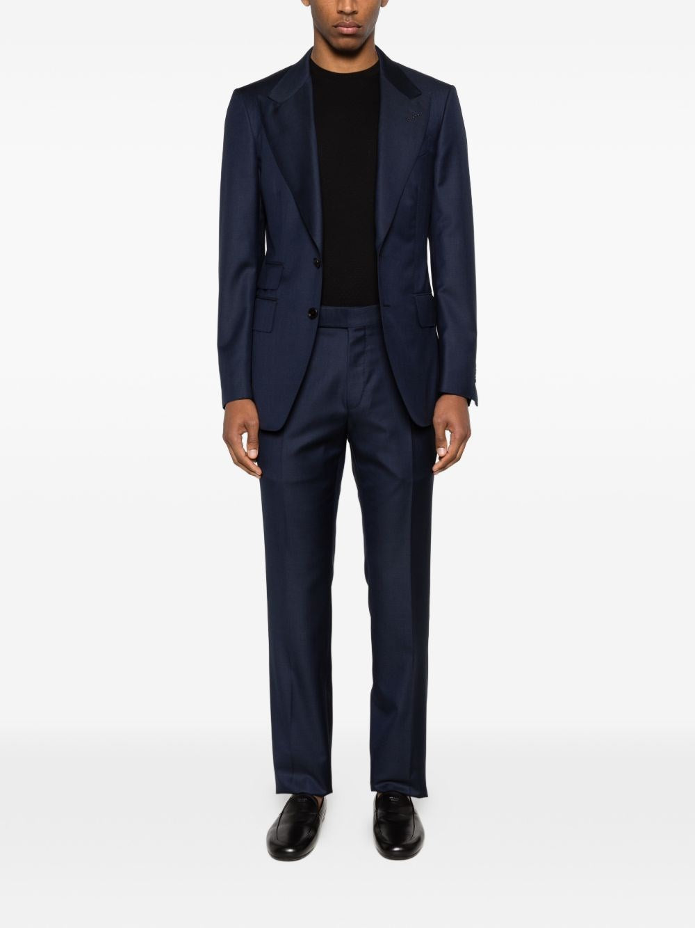 Tom Ford Men Perforated Ribbed T-Shirt TOM FORD