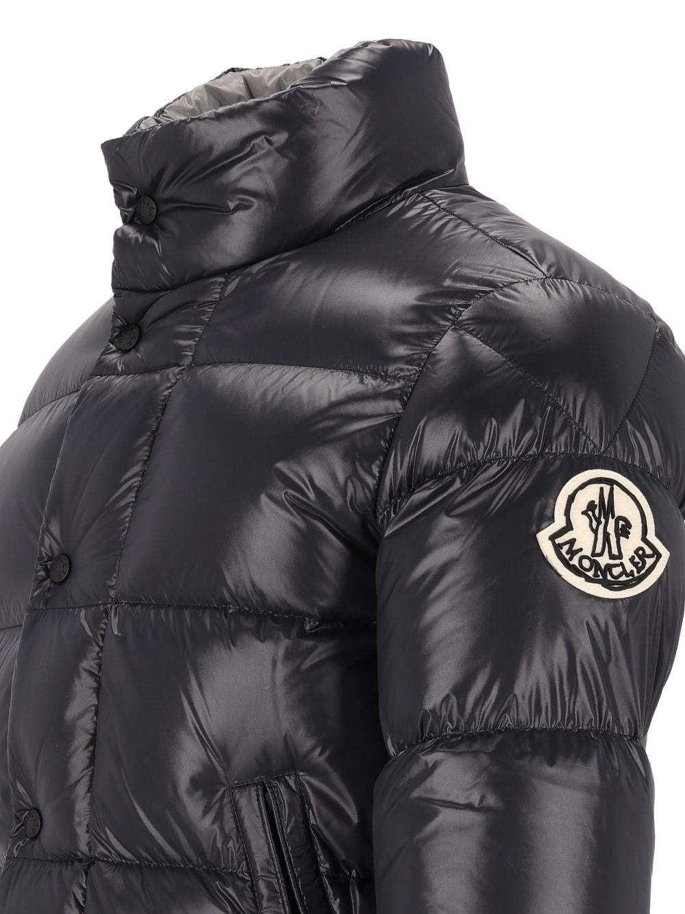 Moncler Men "Bendola" Short Down Jacket In Lacquer MONCLER
