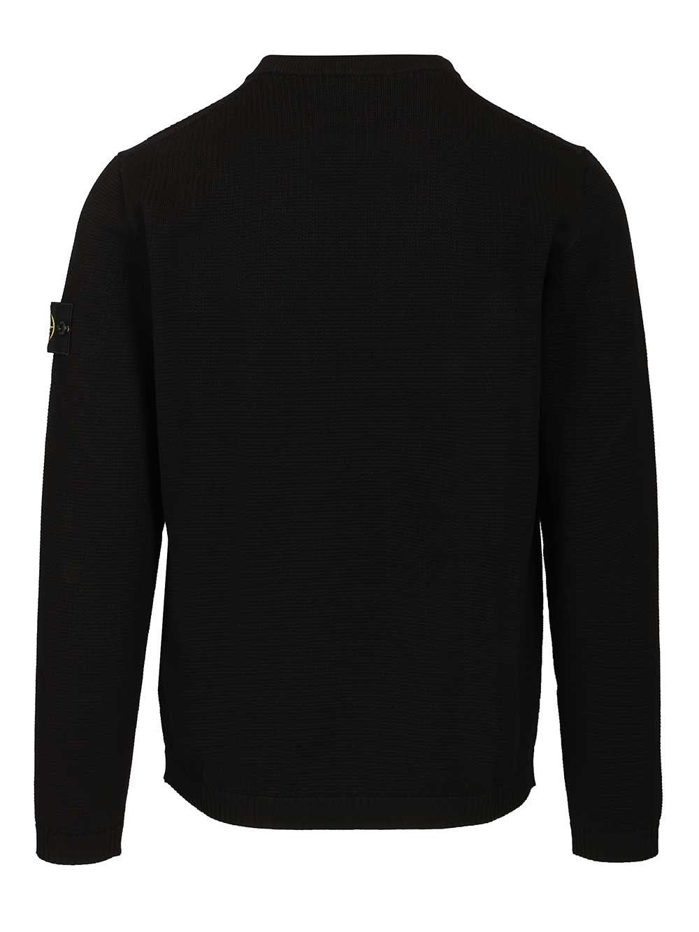 Stone Island Men Micro-Stitch Cotton Sweater STONE ISLAND