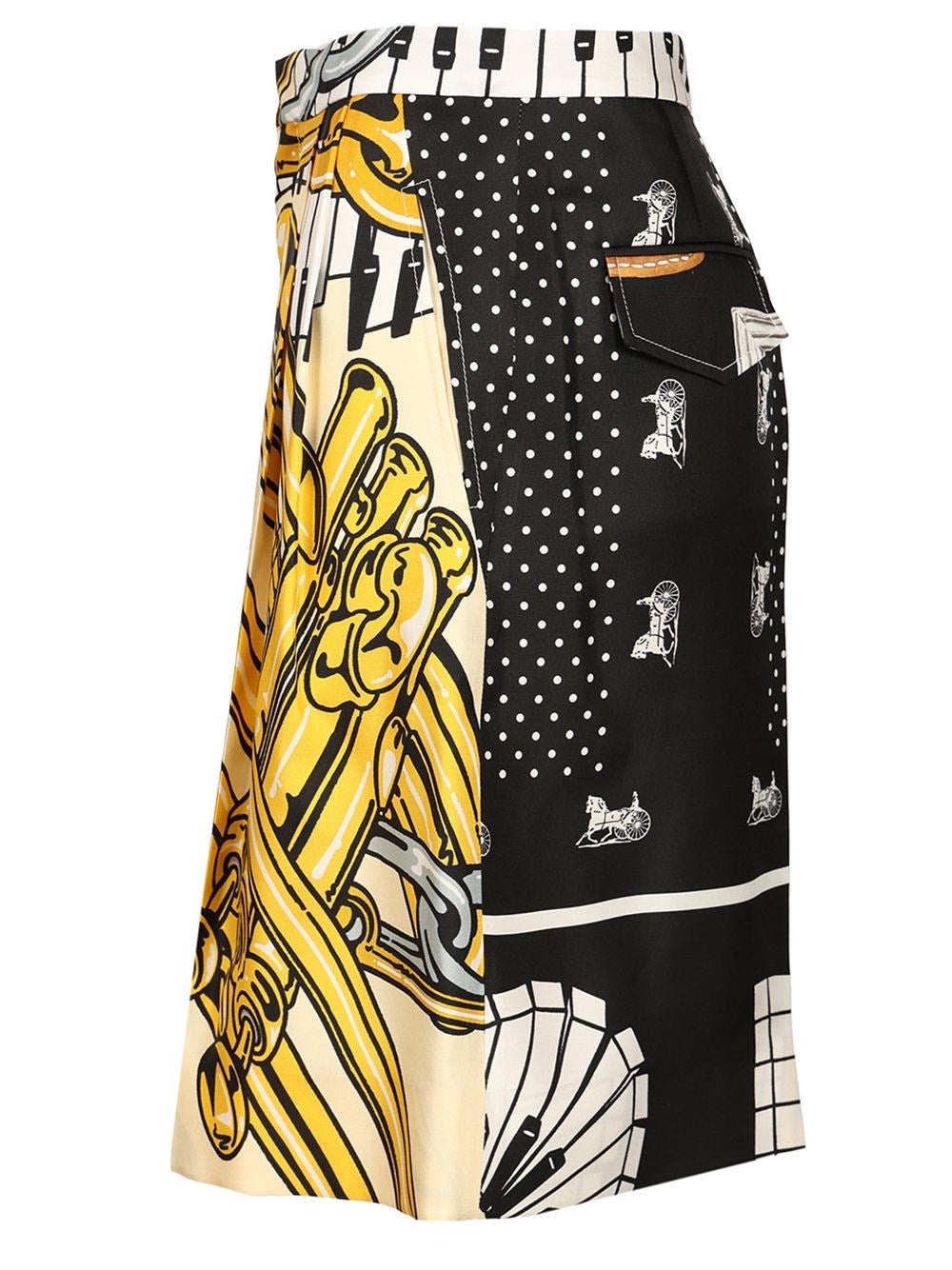 Celine Women Printed Silk Twill Shorts CELINE