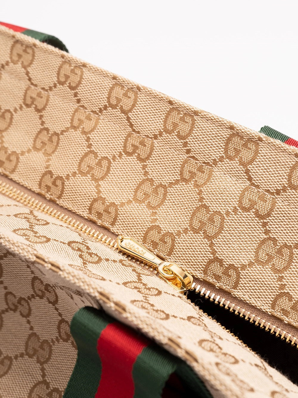 Gucci Men `Gg` Canvas Tote Bag GUCCI