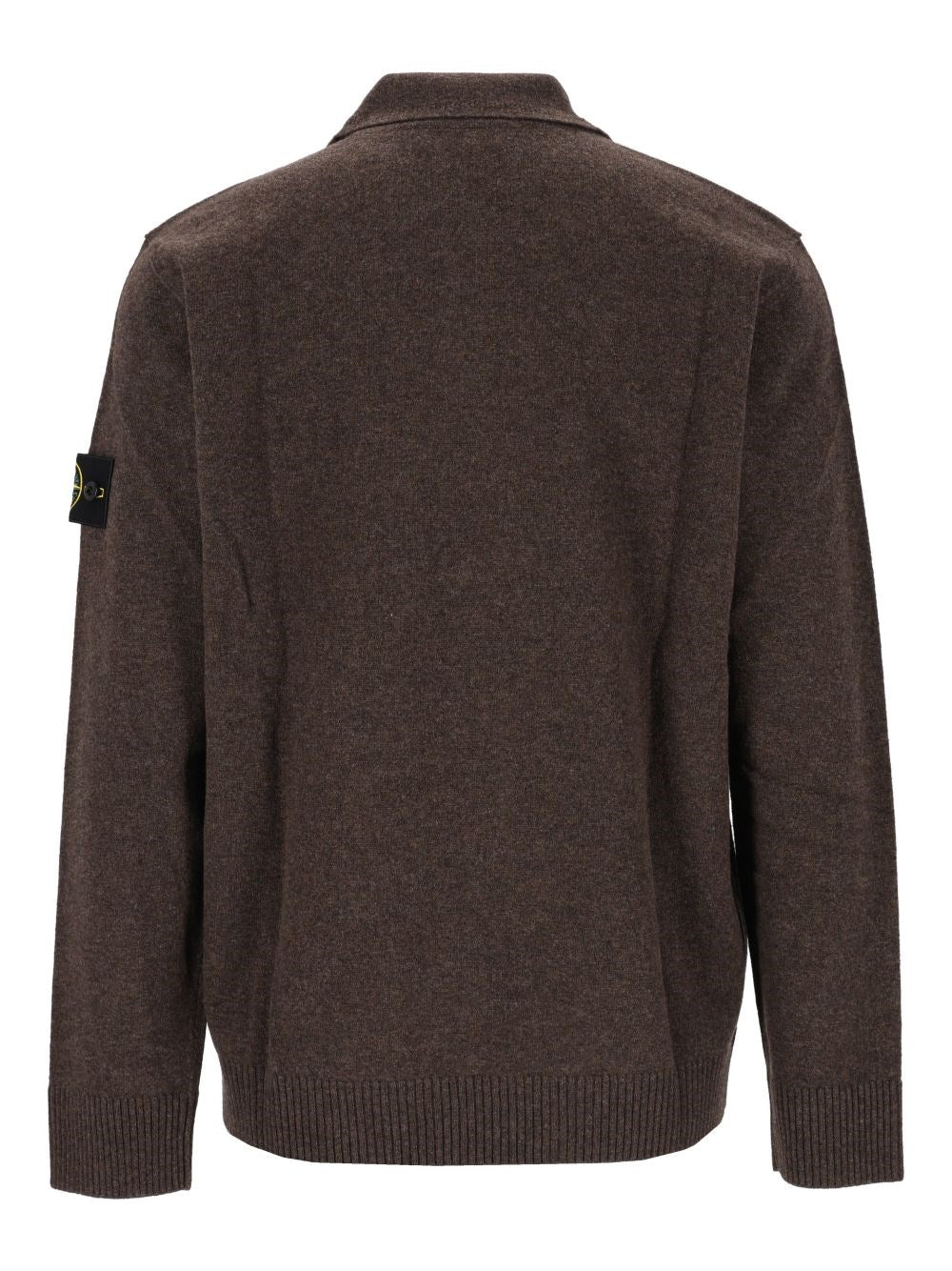 Stone Island Men Rws Geelong Lightweight Wool Polo Sweater STONE ISLAND