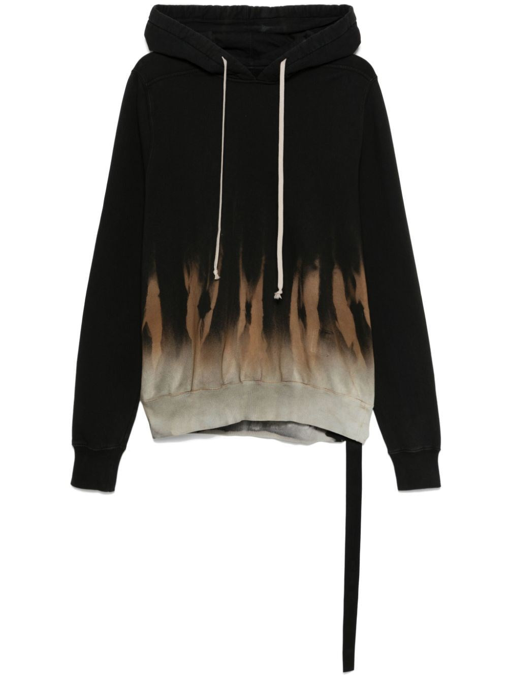 Rick Owens Drkshdw Men Cotton Hoodie Sun Flame RICK OWENS