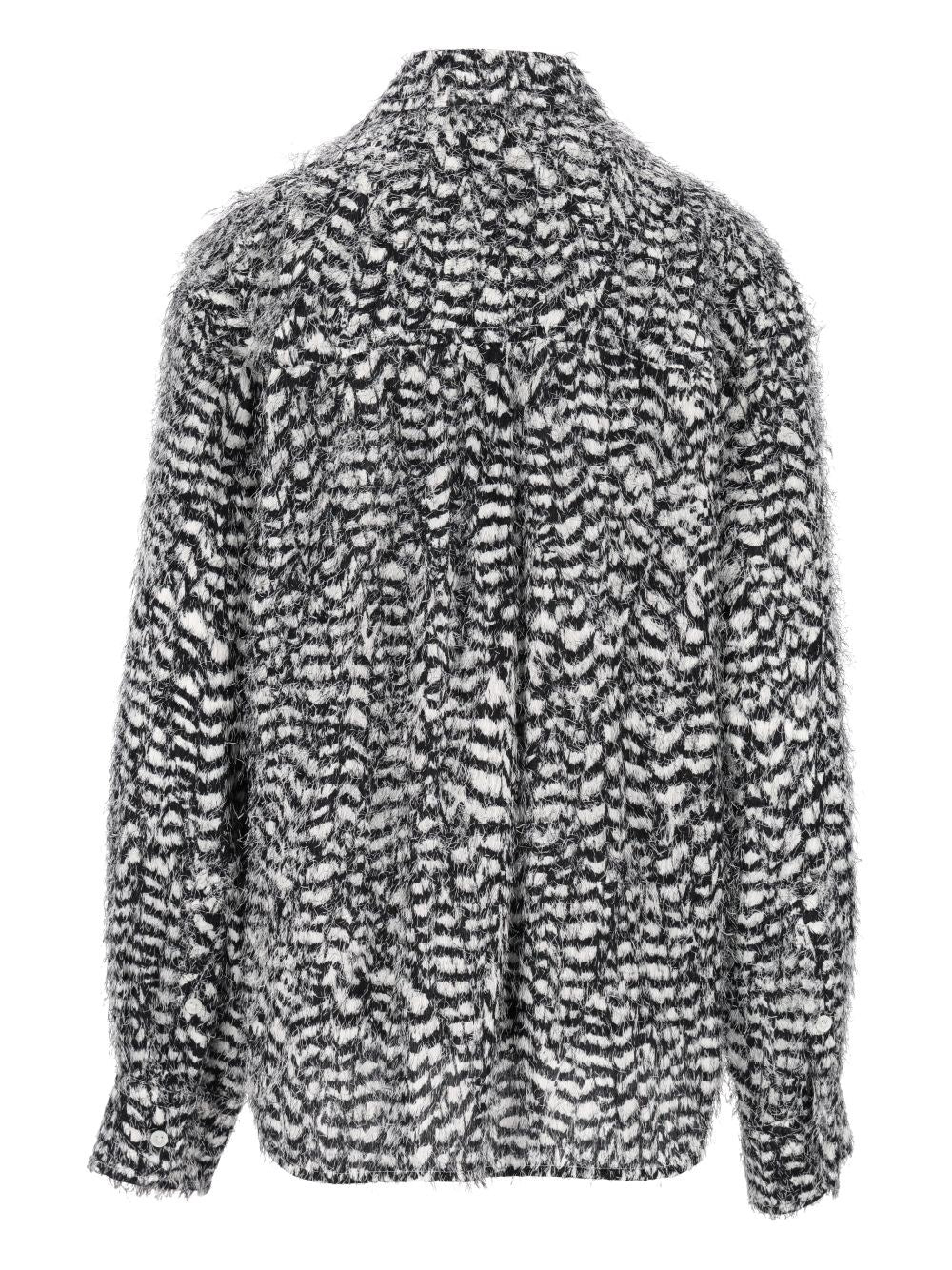 Bottega Veneta Women Viscose Shirt With Fil Coupé Feathers BOTTEGA VENETA