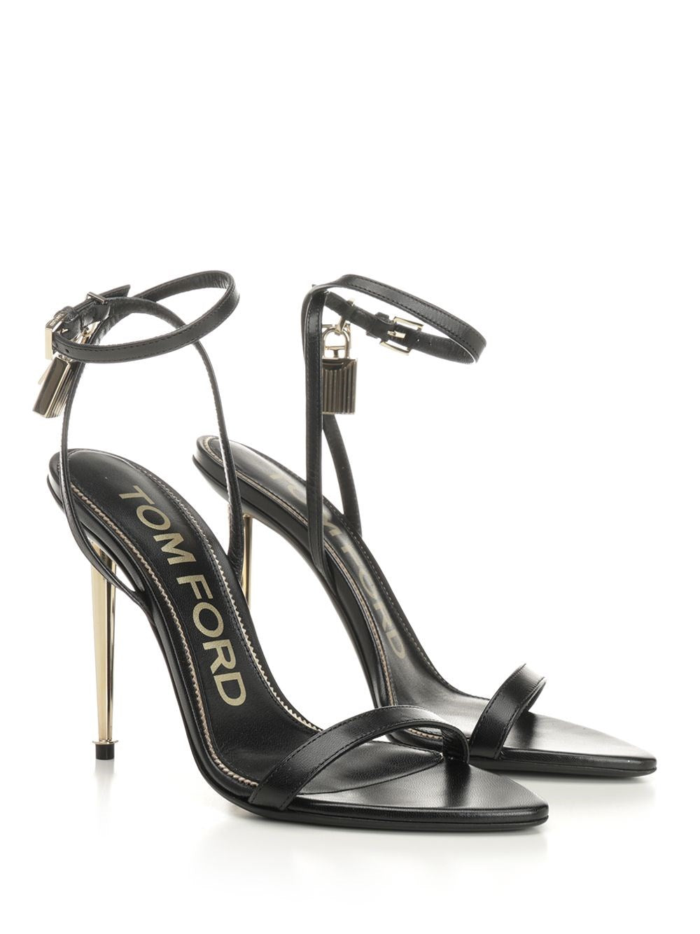 Tom Ford Women "Padlock" Leather Sandals TOM FORD