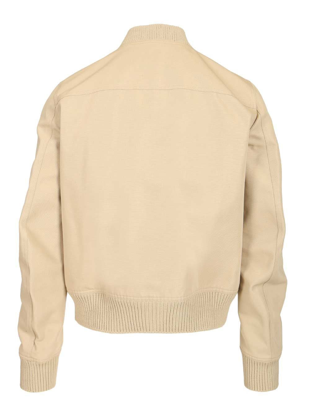 Rick Owens Men Heizer Flight Jacket In Organic Cotton RICK OWENS