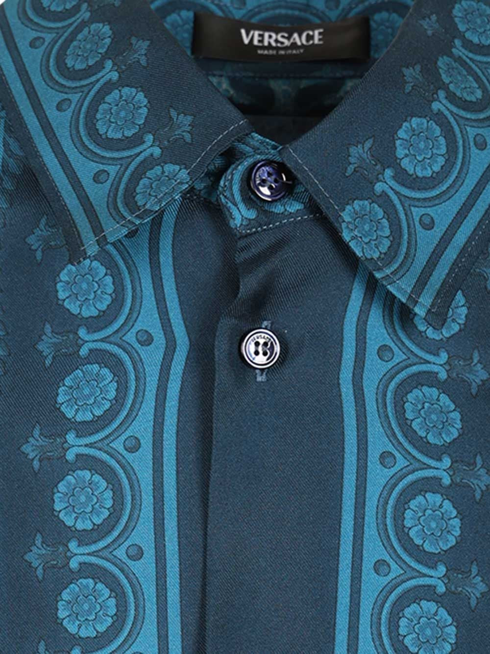 Versace Men Silk Shirt VERSACE