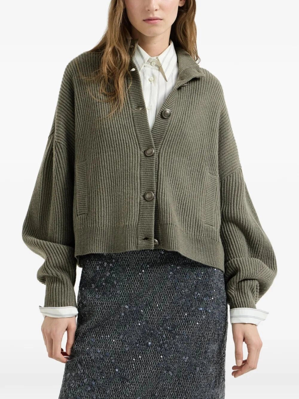 Brunello Cucinelli Women Cashmere Cardigan BRUNELLO CUCINELLI