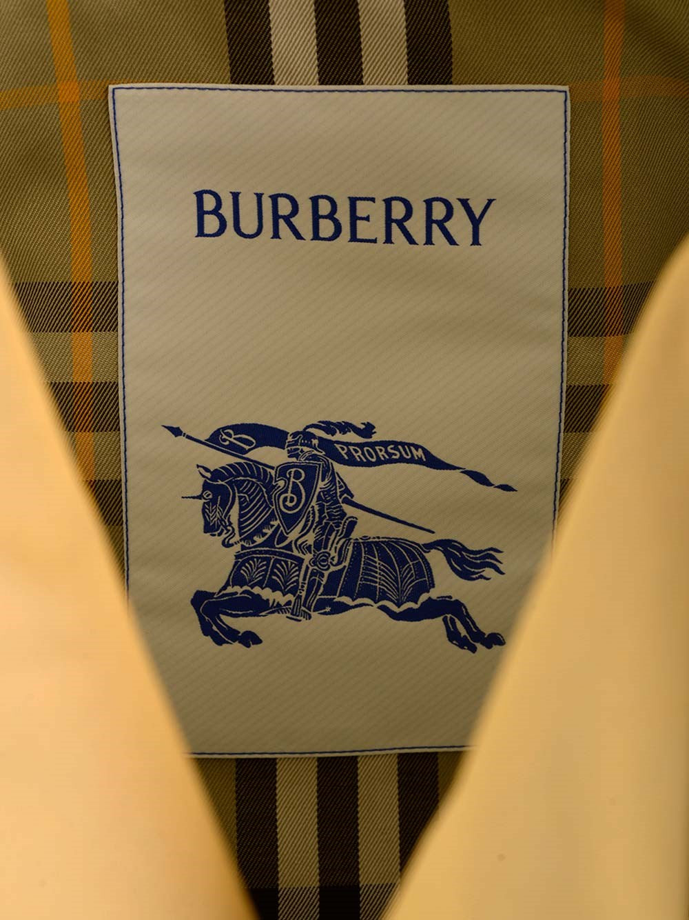 Burberry Men Long Trench Coat BURBERRY