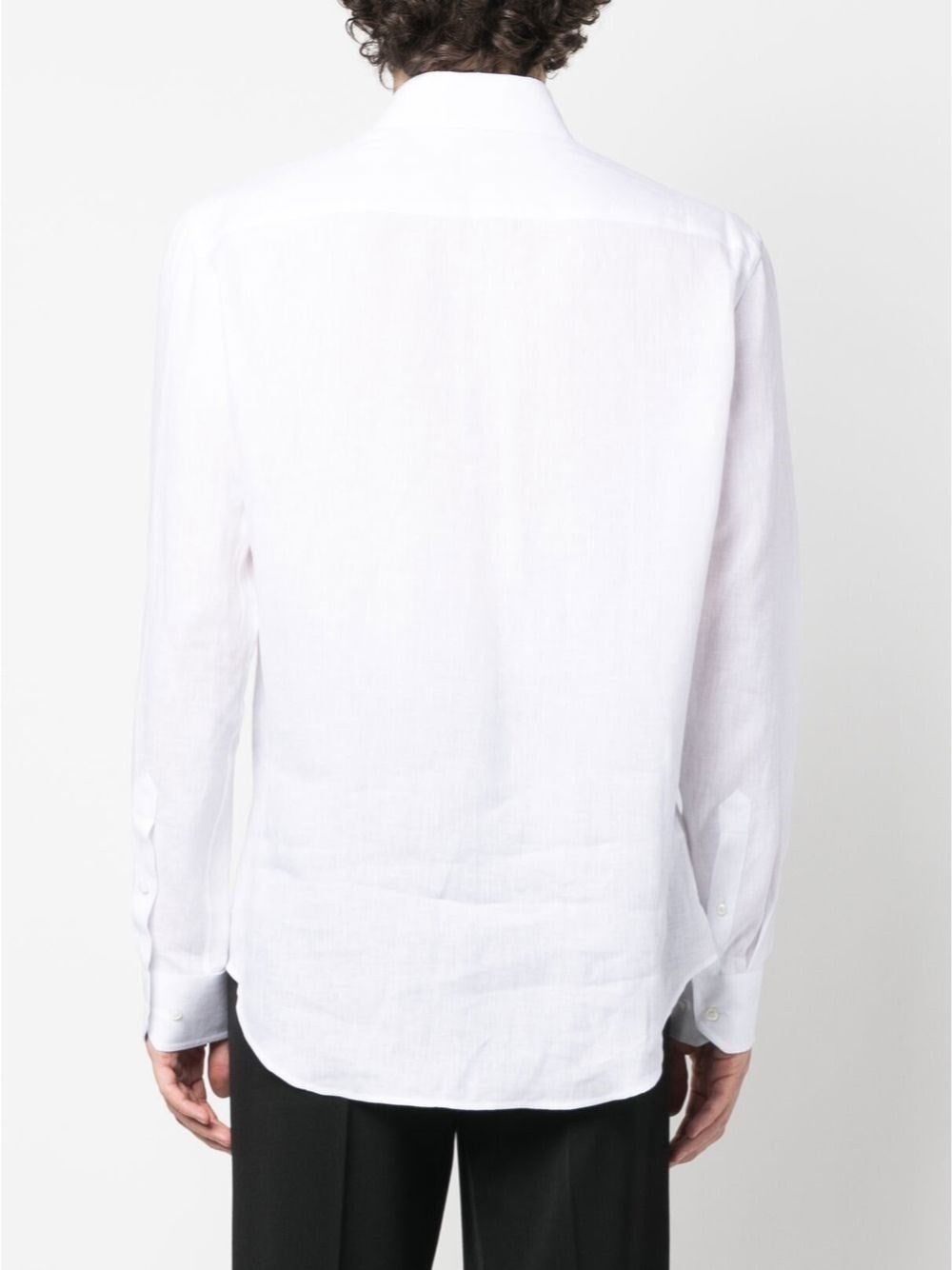 Giorgio Armani Men Classic Linen Shirt GIORGIO ARMANI