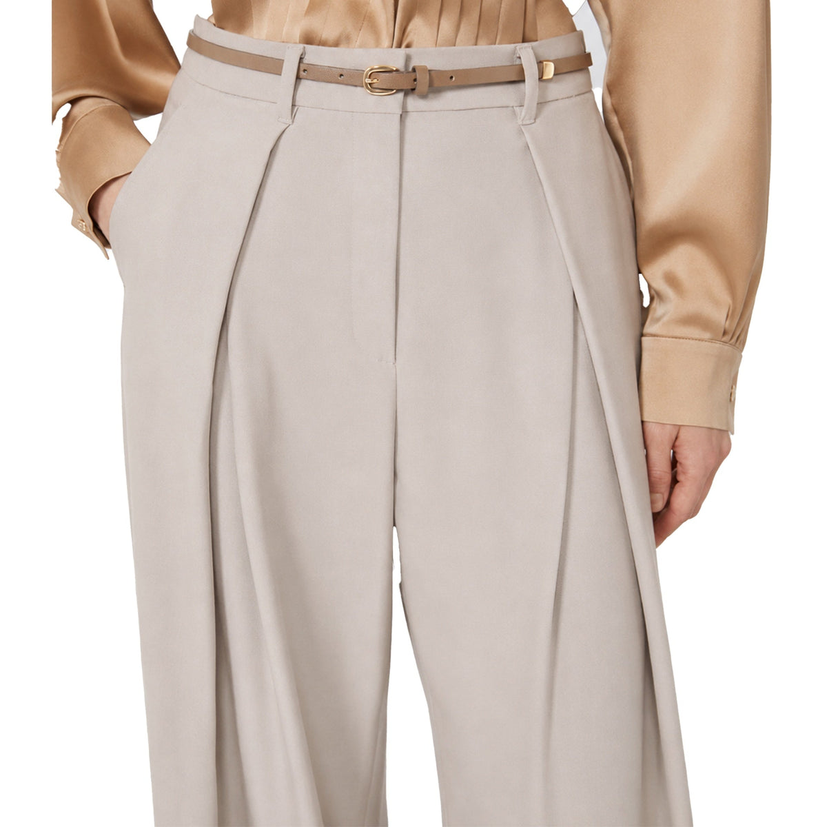 Max Mara Studio Aere Wide Trousers Women MAX MARA STUDIO