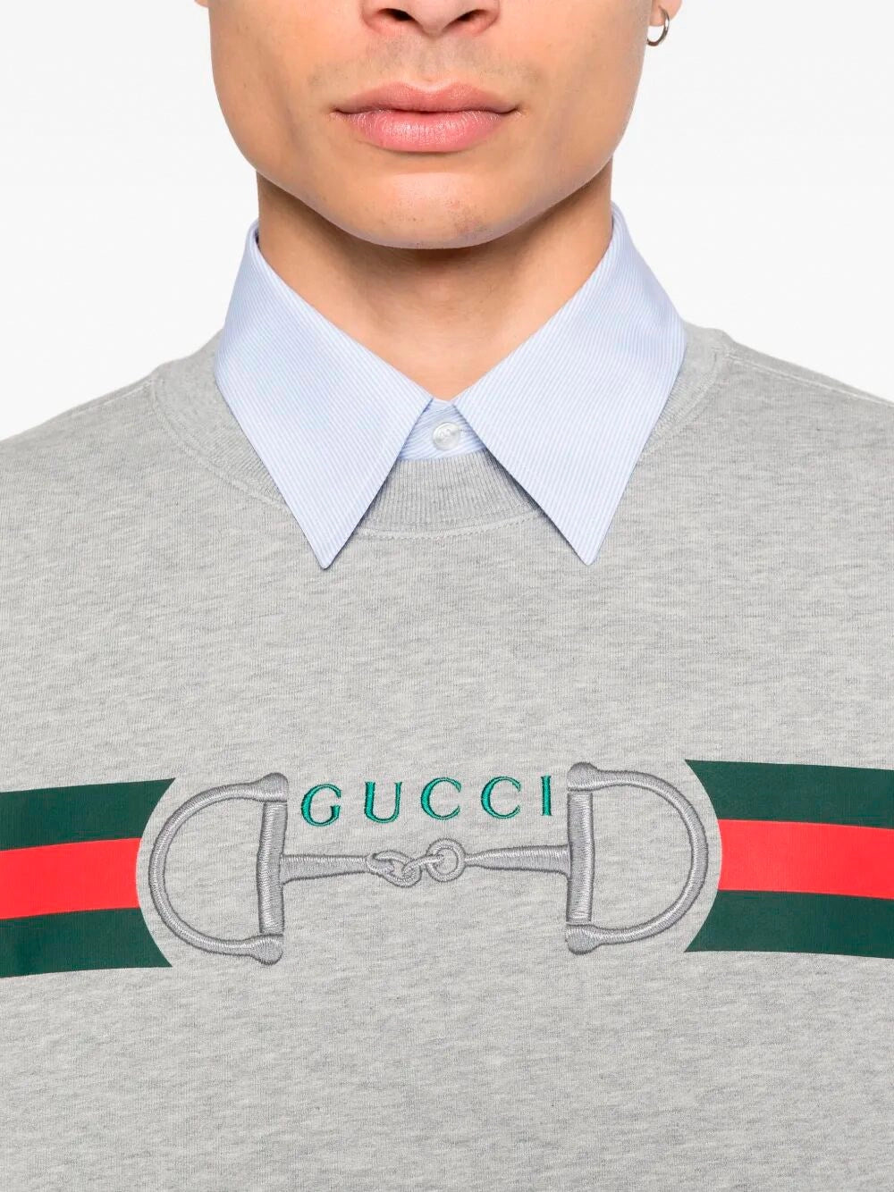 Gucci Men Crew-Neck Sweatshirt GUCCI