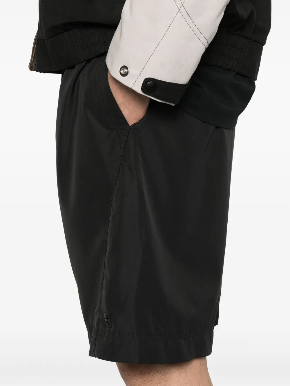 Givenchy Men Bermuda Shorts With `4G` Details GIVENCHY