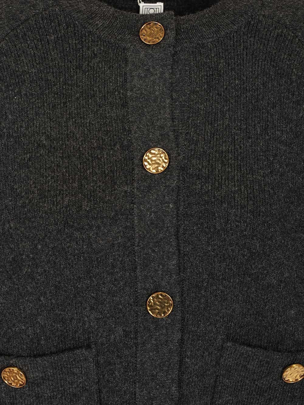 Toteme Women Hammered Button Cardigan TOTEME