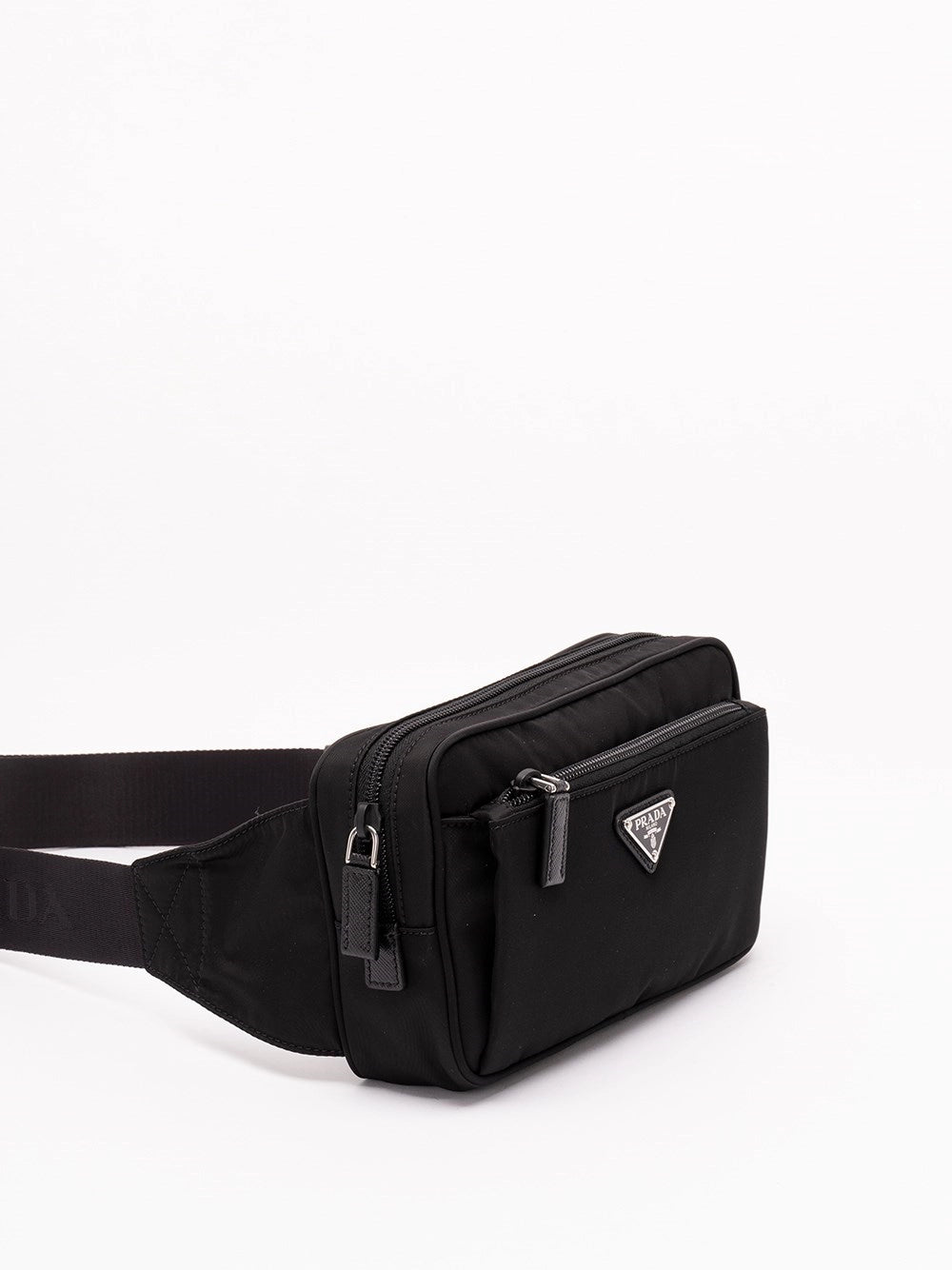 Prada Men Re-Nylon And Saffiano Leather Belt Bag PRADA