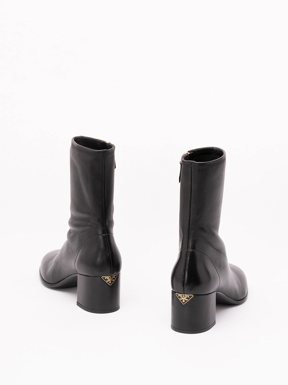 Prada Women Stretch Nappa Leather Booties PRADA