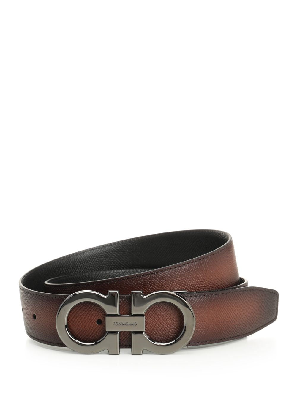 Ferragamo Men Reversible And Adjustable "Gancini" Belt FERRAGAMO