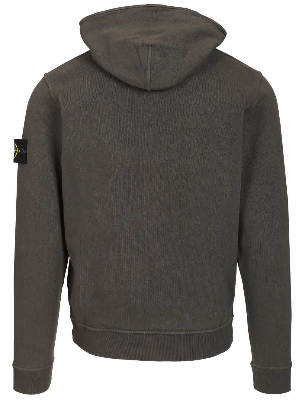 Stone Island Men Malfilé Cotton Sweatshirt STONE ISLAND