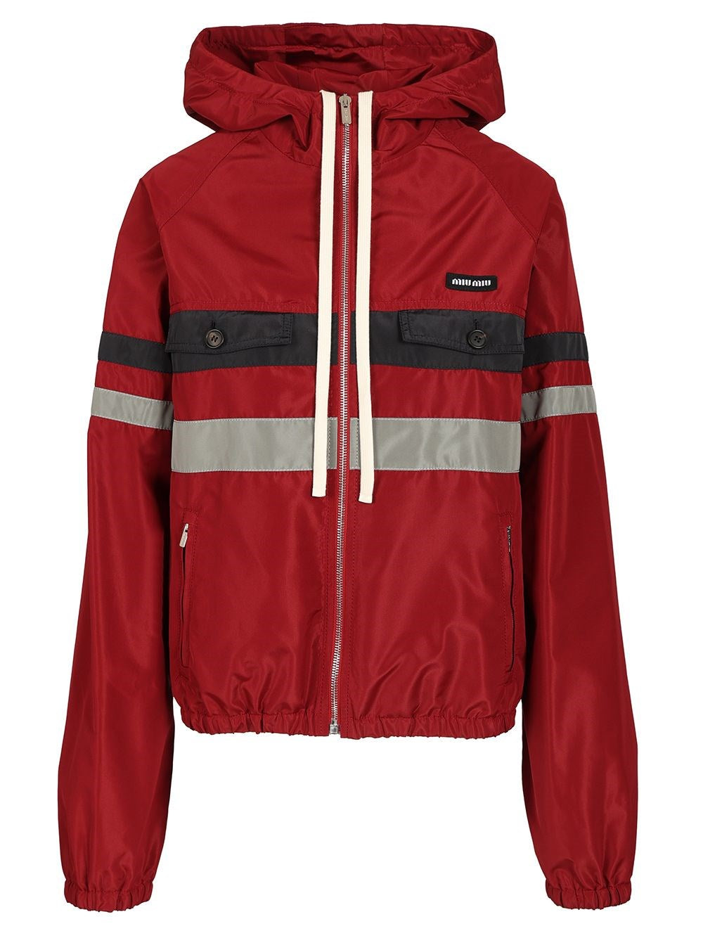 Miu Miu Women Blouson In Technical Canvas MIU MIU