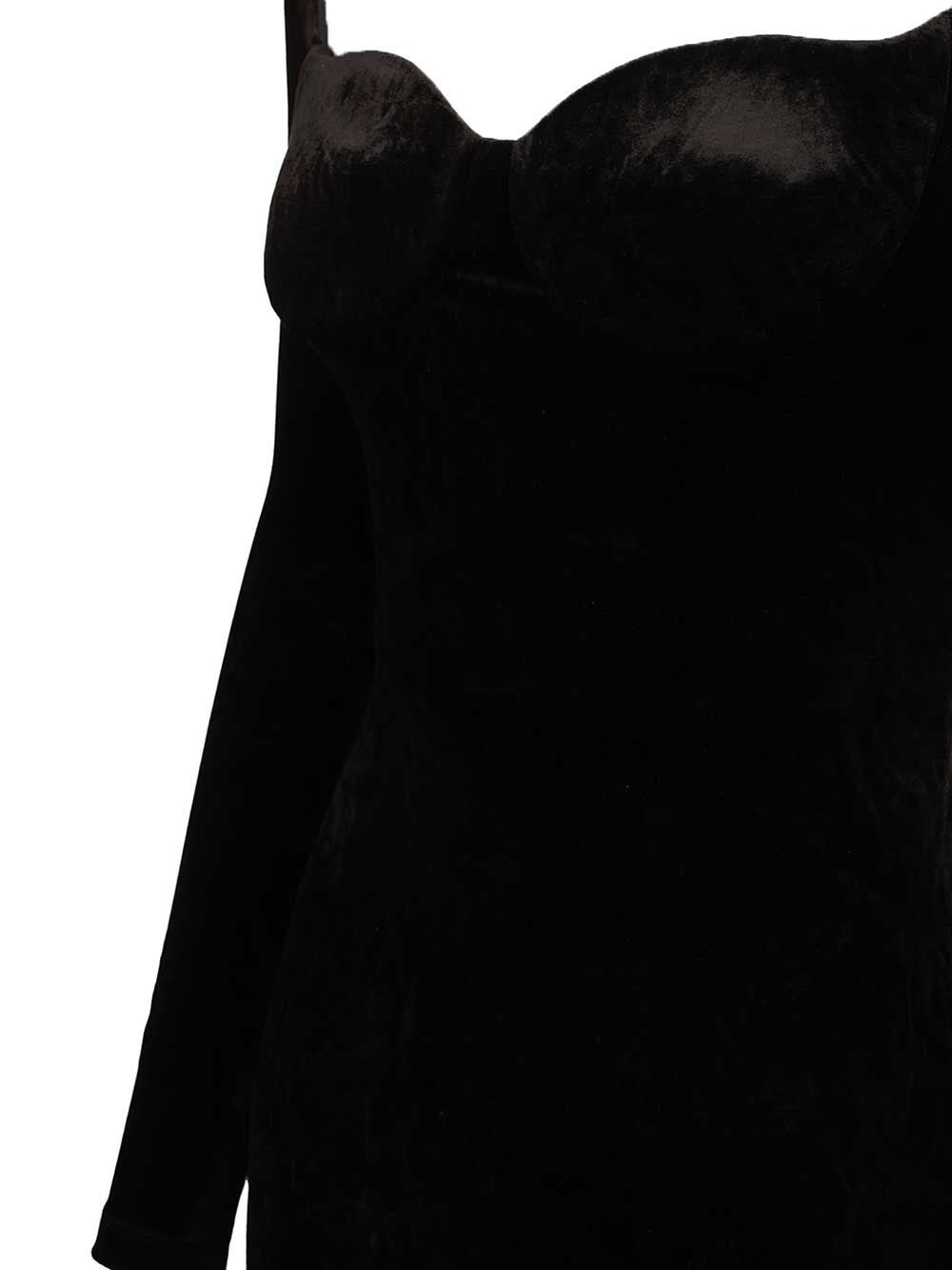Balenciaga Women Off-The-Shoulder Maxi Dress BALENCIAGA