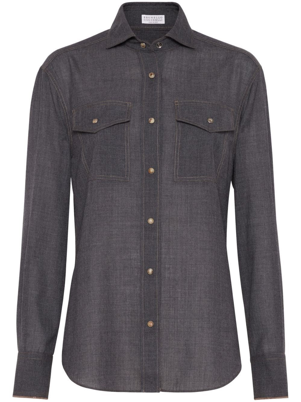 Brunello Cucinelli Women Long Sleeve Shirt BRUNELLO CUCINELLI