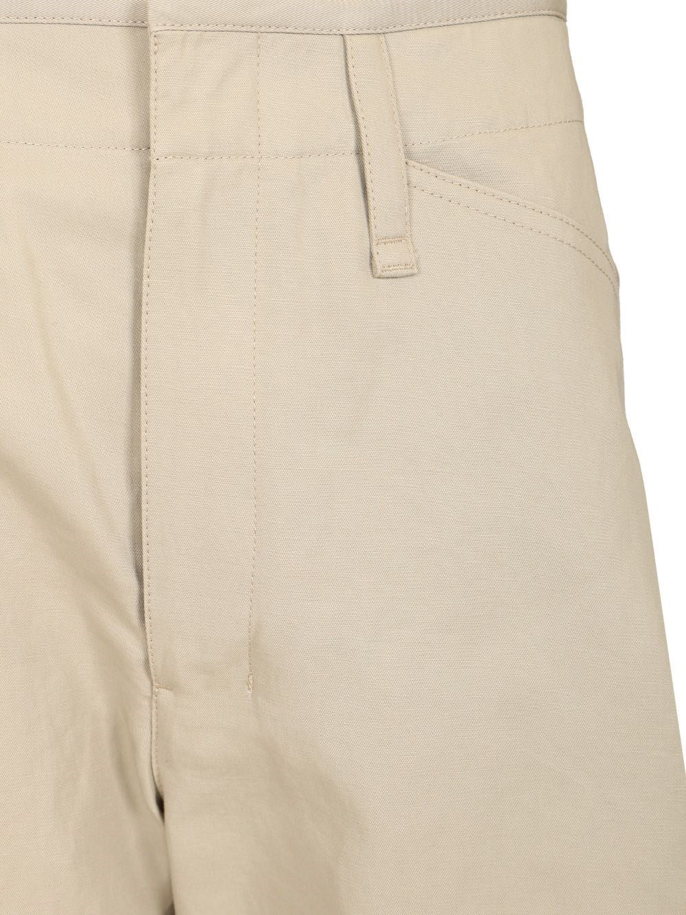 Lemaire Women Cotton And Linen Pants LEMAIRE